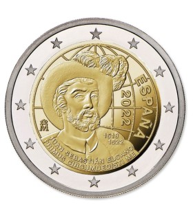 2 Euro España 2022 - Primera Vuelta al Mundo €3.25