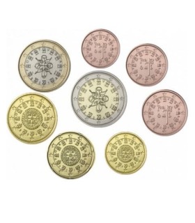 1 cent tot 2 euro Portugal 2022-serie €29,95