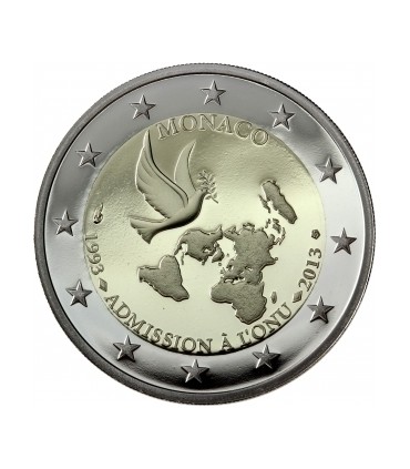 2 Euro Gedenkmünze Monaco UNO unc  9,49 €