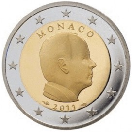 2 Euro Monaco 2011 Albert II