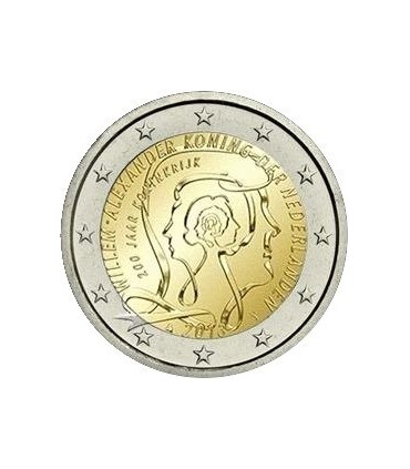 2 Euro Nederland 2013 200 jaar royalty € 5,49