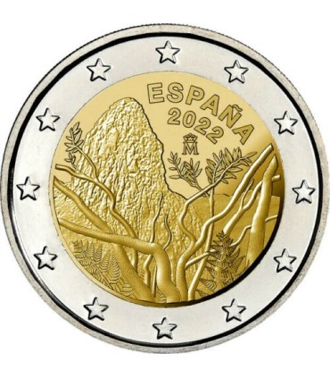 Coincard 2 Euro Spain 2022 - Garajonay National Park  27,95 €