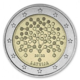 2 Euro Lettonie 2016