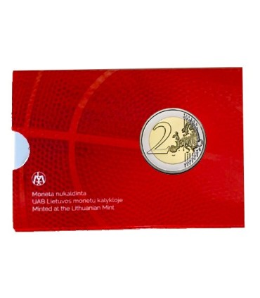 Coincard 2 Euro Lithuania 2022 - BASKETBALL  29,99 €