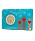 Französische Coincard 2 Euro Belgien 2022  9,95 €