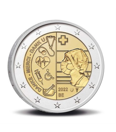 Muntkaart 2 Euro België 2022 €9,95