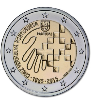 2 Euro Portugal 2015 Rotes Kreuz  5,19 €