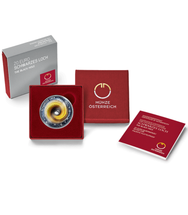 20 euros Áustria 2022 - Buraco negro 189,99