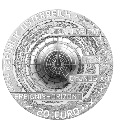 20 euros Áustria 2022 - Buraco negro 189,99