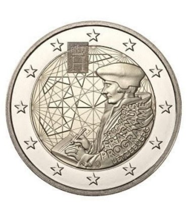 2 euros Luxemburgo 2022 - Erasmus 7,97 euros
