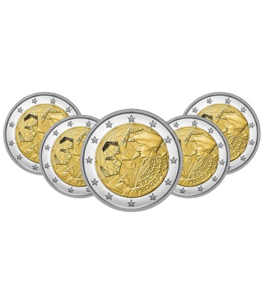 5 x 2 Euro Alemania 2022 - Erasmus €14.49