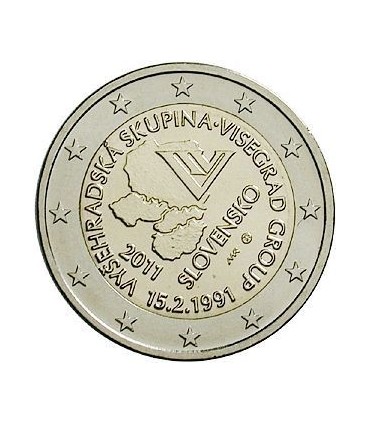 2 Euro Slowakei 2011 Visegrad  4,49 €
