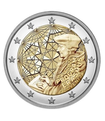 2 Euro Slowenien 2022 - Erasmus  3,25 €