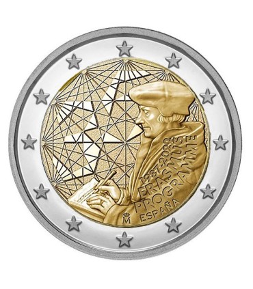 2 euros Espanha 2022 - Erasmus 3,25 euros