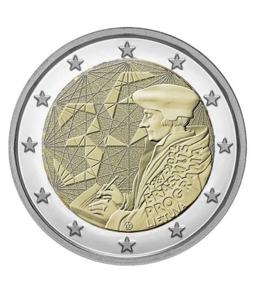2 Euro Litouwen 2022 - Erasmus €3.45