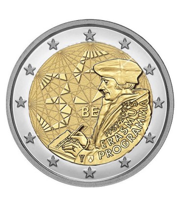 2 Euro Belgien 2022 - Erasmus  17,69 €