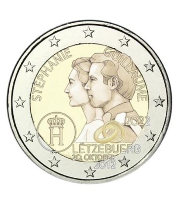 2 Euro Lussemburgo 2022 - Matrimonio  7,97 €
