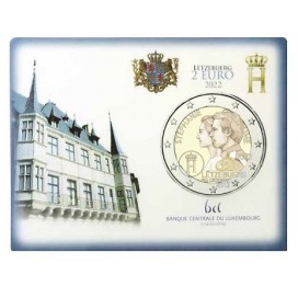 Coincard 2 Euro Luxembourg 2022 - Mariage