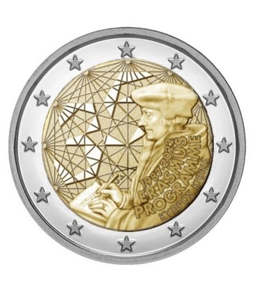 Muntkaart 2 Euro Cyprus 2022 - Erasmus €19,95
