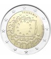2 Euro Slovenia 2015 Bandiera