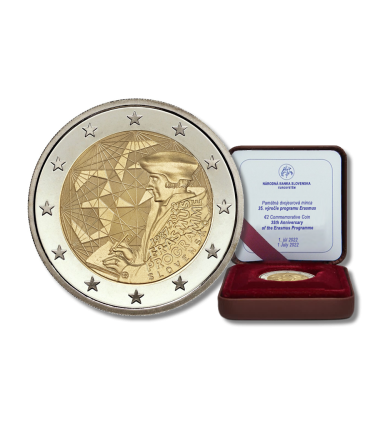 2 Euro BE Eslováquia 2022 - Erasmus 239,95