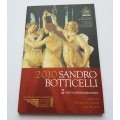 2 Euro Saint Marin 2010 Sandro Botticelli -  Thème : 500 eme Anniversaire de la Mort de Sandro Botticelli   Botticelli 