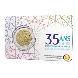 Coincard Francaise 2 Euro Belgique 2022 - Erasmus