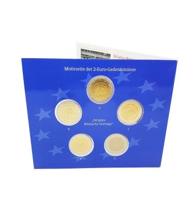SET 5*2 Euro BE Duitsland 2007 €175,59