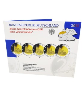 Conjunto 5* Euro Alemanha 2011 BE 70,13 euros