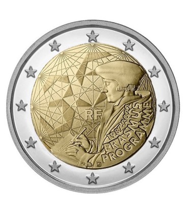 2 Euro BU Frankreich 2022 - Erasmus  14,89 €