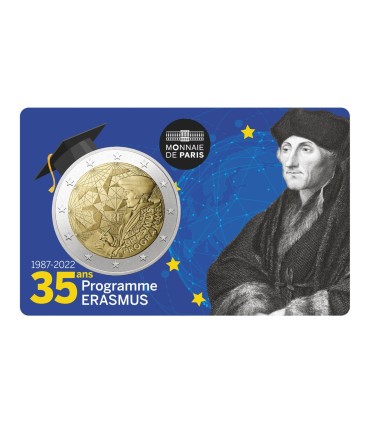 2 Euro BU Frankreich 2022 - Erasmus  14,89 €