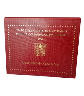 2 EURO VATICAN 2008 San Pablo € 104,95