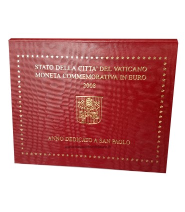2 EURO VATICAN 2008 San Pablo € 104,95