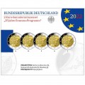 5 x 2 euro Allemagne 2022 Belle Epreuve - Erasmus