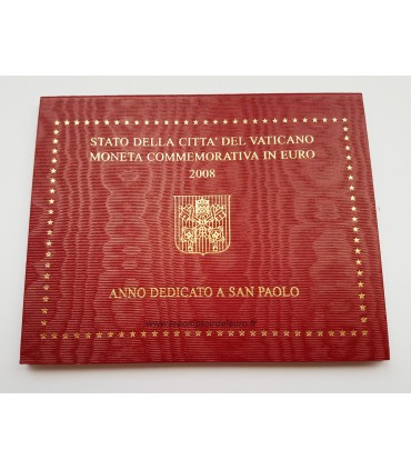 2 EURO VATICAN 2008 San Pablo € 104,95
