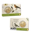 Tarjeta-monedero flamenca 2,50 Euro Bélgica 2022 -100 años de protección de las aves en Bélgica € 9,95