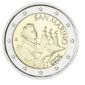2 Euro Saint Marin 2017 Nouvelle effigie