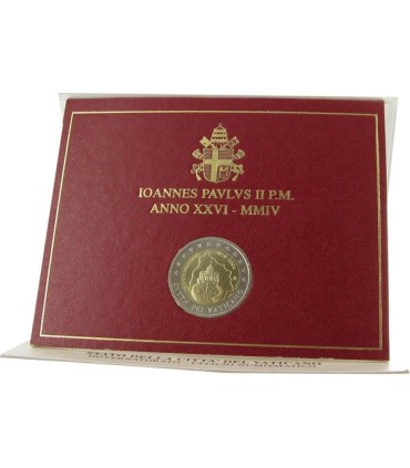 2 euro Vaticaan 2004 75 jaar onafhankelijkheid € 174,95