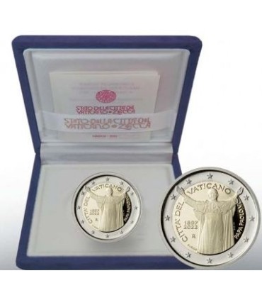 2 Euro Vaticano 2022 BE - 125 años del nacimiento del Papa Pablo VI € 59.95