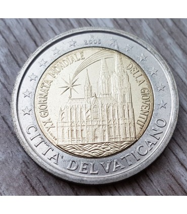 2 Euro Jornada Mundial de la Juventud Vaticano 2005 € 369,78
