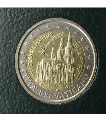 2 Euro Jornada Mundial de la Juventud Vaticano 2005 € 369,78