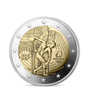 2 Euro Frankreich 2022 - Das Genie - Paris 2024  11,95 €