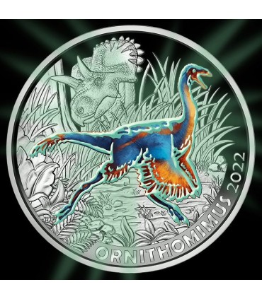 3 Euro Österreich 2022 - Ornithomimus  17,90 €