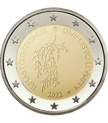 2 Euro Finnland 2022 - Klimaforschung  5,95 €