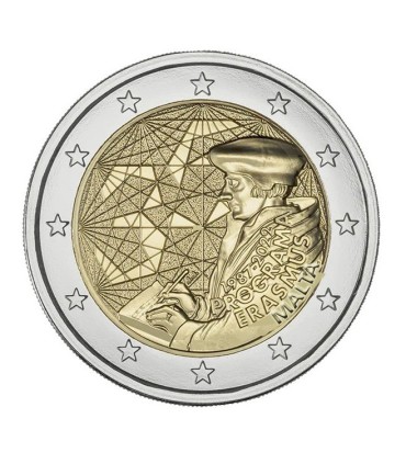 2 Euro Malte 2022 - Erasmus  79,95 €