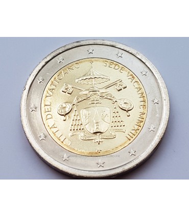 2 euro Vatican SEDE VACANTE 2013 €89.95