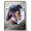 25 Euro Vatican 2021 - Dante Alighieri