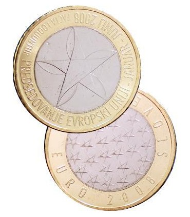 3 Euro SLOWENIEN 2008  12,94 €