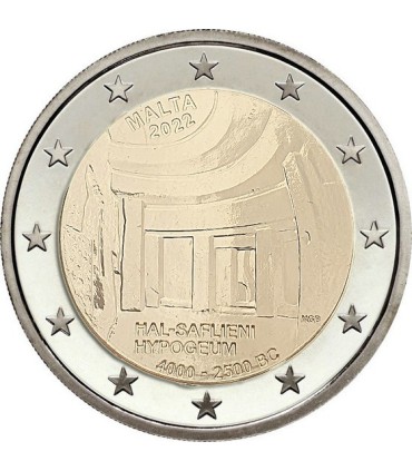 2 Euro Malta 2022 - Ipogeo di Ħal Saflieni  12,95 €