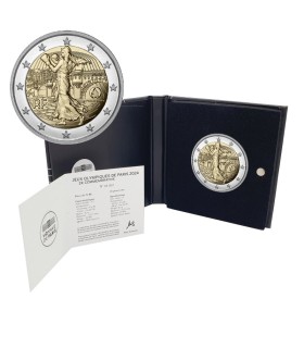 2 Euro Frankrijk 2023 BE - La Semeuse - Parijs 2024 € 49,95